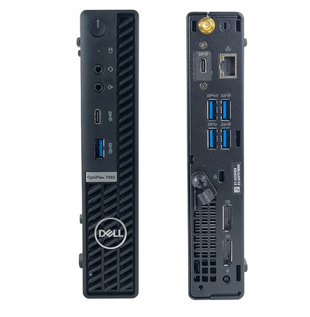 NOWY Dell Optiplex 7080 Micro i5-10600T 16GB 512SSD WiFi W11Pro M+K