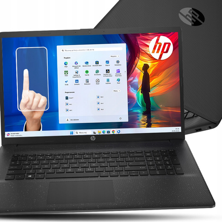 NOWOCZESNY LAPTOP HP 17Z-CP300 Ryzen 5-7530 8GB 128SSD W11 17.3" HD+ TOUCH