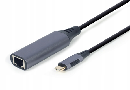 GEMBIRD Adapter USB-C to LAN GbE RJ-45