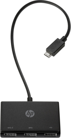 HP INC. USB-C to 3 USB-A Hub Z6A00AA
