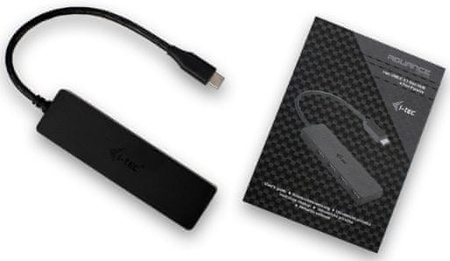 I-TEC USB-C Slim pasywny HUB 4x USB 3.0 do podłączenia USB-A/USB-C