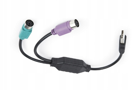 GEMBIRD Adapter 2xPS2->USB mysz + klawiatura