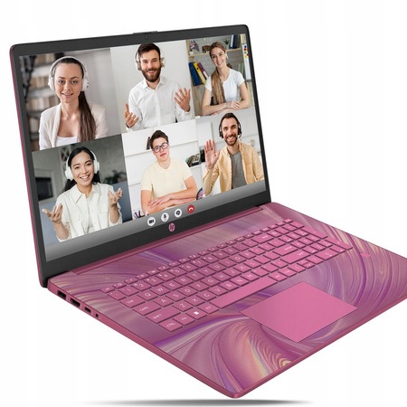 LIMITOWANY LAPTOP HP 17 INTEL N 8GB DDR4 1TB SSD HD+ BLK FP HDMI W11+OFFICE