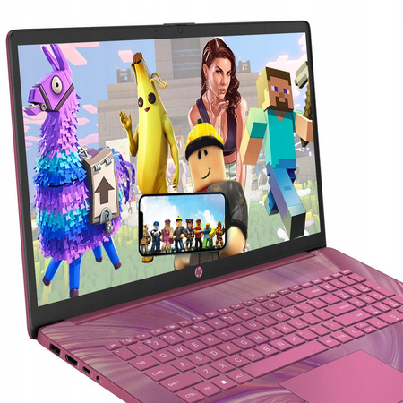 LIMITOWANY LAPTOP HP 17 INTEL N 8GB DDR4 640SSD HD+ BLK FP HDMI W11 +OFFICE
