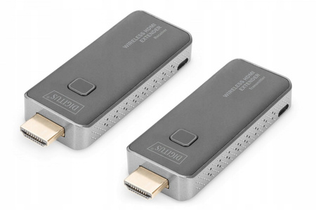 Przedłużacz/Extender HDMI bezprzewodowy 50m 1080p 60Hz FHD 5GHz, audio )