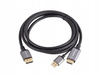 LANBERG Kabel HDMI(M)-Displaypor(M) 1.8M 4K czarny