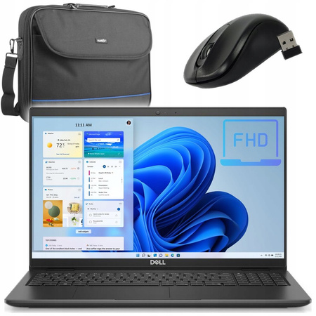 WYDAJNY laptop Dell Latitude 3520 i7-1165 12GB SSD FHD W11P + Torba + Mysz