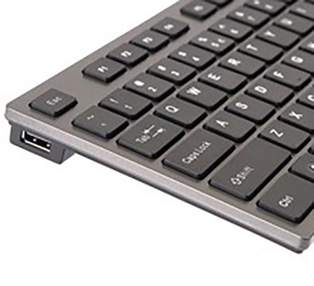 A4 TECH Klawiatura KV-300H USB szara