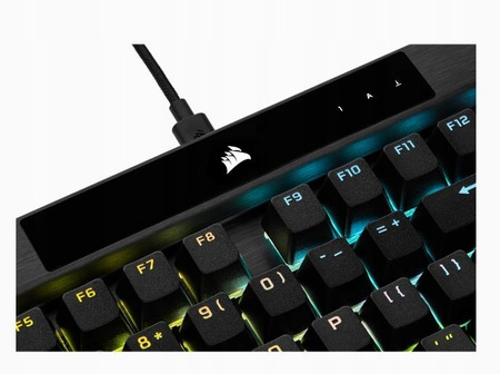 CORSAIR Klawiatura przewodowa K70 RGB Pro Black PBT Keycaps