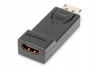 DIGITUS Adapter Displayport 1080p 60Hz FHD Typ DP/HDMI A M/Ż czarny