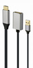 GEMBIRD Adapter HDMI do DP 4K 60Hz USB-A powered