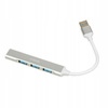 IBOX HUB 4-PORTOWY USB3.0 + USB 2.0, SLIM