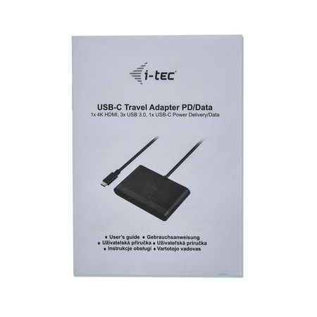 I-TEC Adapter USB-C HDMI oraz USB z funkcją Power Delivery
