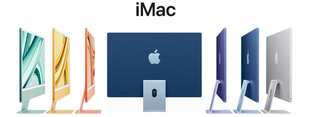 Komputer Apple iMac 24" M1 8C GPU 16GB 256GB SSD Retina 4.5K Blue OSX