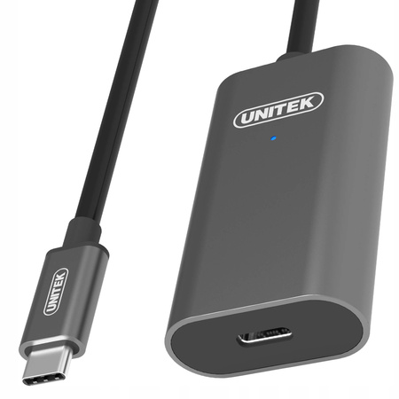 UNITEK Przedłużacz aktywny USB Typ-C 3.1, 5m, M/F; U305A