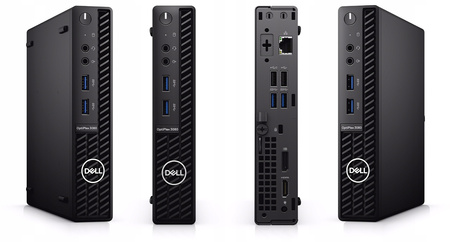 KOMPUTER STACJONARNY DELL OPTIPLEX 3080 MFF i5-10500 8GB DDR4 256SSD W11P