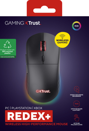TRUST Mysz bezprzewodowa GXT927 REDEX+ High Perf