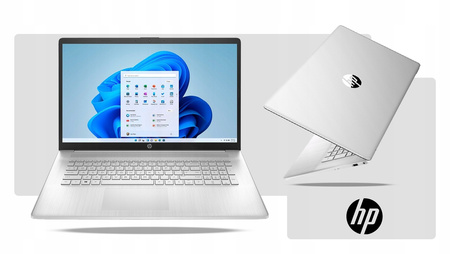 PORĘCZNY LAPTOP HP 17 Silver N 16GB 2TB SSD DOTYKOWY EKRAN W11 17.3"