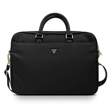 GUESS Torba do notebooka 16 cali GUCB15NTMLBK logo czarna