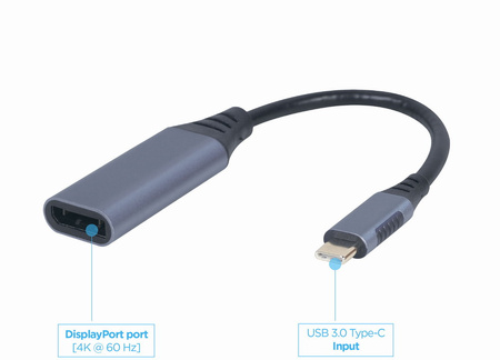 GEMBIRD Adapter USB-C to DisplayPort