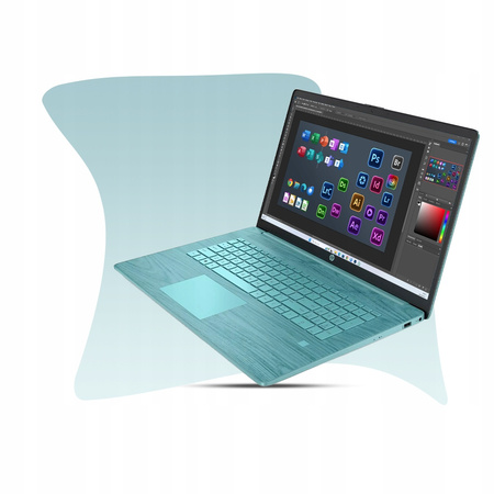 LIMITOWANY Laptop HP 17 16GB 128SSD HD PODŚ-KL USB-C TOUCH W11 17.3"