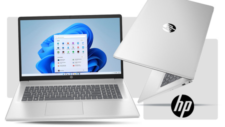 KOMPUTER BIUROWY HP 17 i3-1215 16GB DDR4 512SSD FHD W11 +TORBA +MYSZ