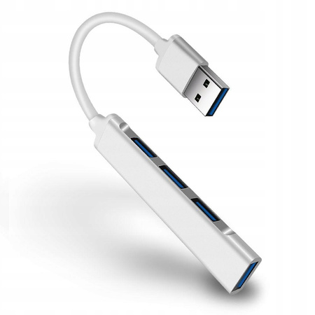 IBOX HUB 4-PORTOWY USB3.0 + USB 2.0, SLIM
