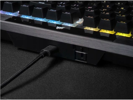 CORSAIR Klawiatura przewodowa K70 RGB Pro Black PBT Keycaps