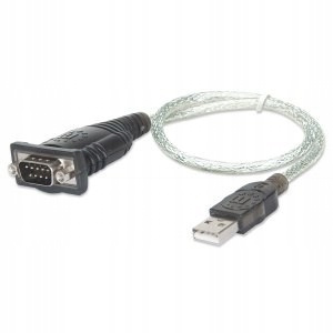 MANHATTAN Konwerter USB na port szeregowy RS232