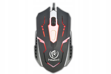 REBELTEC Klawiatura+mysz przewodowa dla graczy OPPRESSOR GAMING