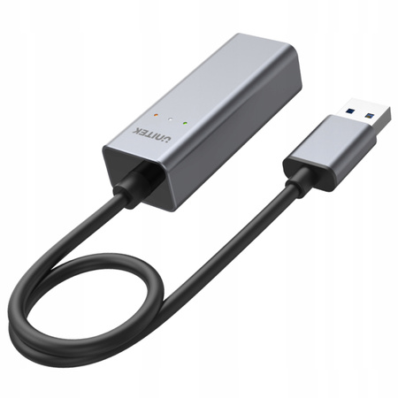 UNITEK Adapter USB-A/C 3.1 GEN1 RJ45; 2,5 Gbps; U1313C