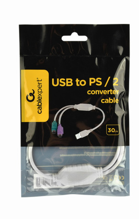 GEMBIRD Adapter USB->2xPS2 (klawiatura+mysz) UAPS12