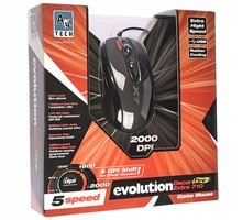 A4 TECH Mysz EVO XGame Opto X710 Extra Fire