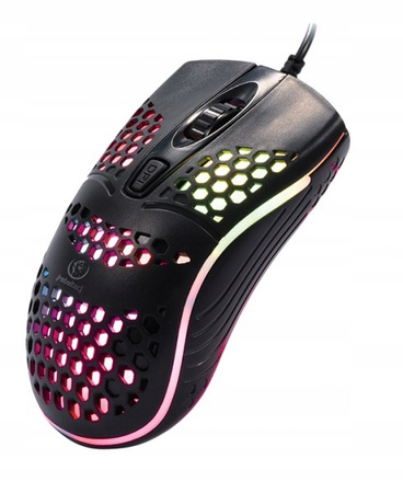 REBELTEC Mysz dla graczy przewodowa Ghost