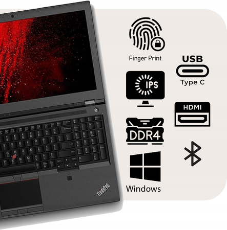 WYDAJNA Stacja robocza Lenovo ThinkPad P53 i7 9GEN 32GB 1TB SSD FHD PODŚ-KL