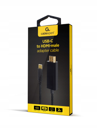 GEMBIRD Kabel USB-C do HDMI male 4K 60Hz 2m