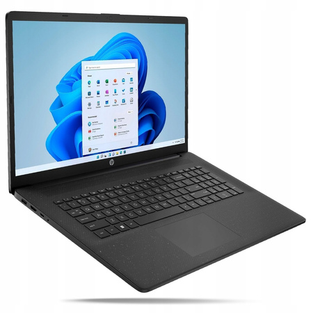 NOWOCZESNY LAPTOP HP 17 Intel N200 8GB DDR4 SSD HDMI USB-C W11