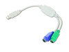 GEMBIRD Adapter USB->2xPS2 (klawiatura+mysz) UAPS12