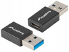LANBERG Adapter USB CF - AM 3.1 czarny