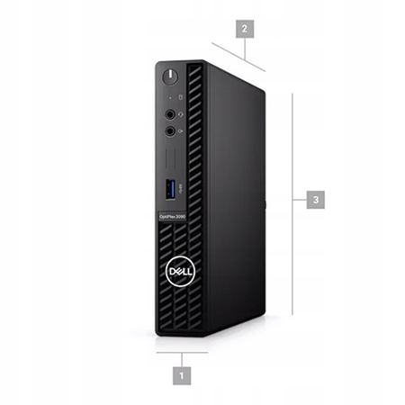 KOMPUTER STACJONARNY DELL OPTIPLEX 3090 MFF i5-10500 16GB DDR4 256SSD W11P