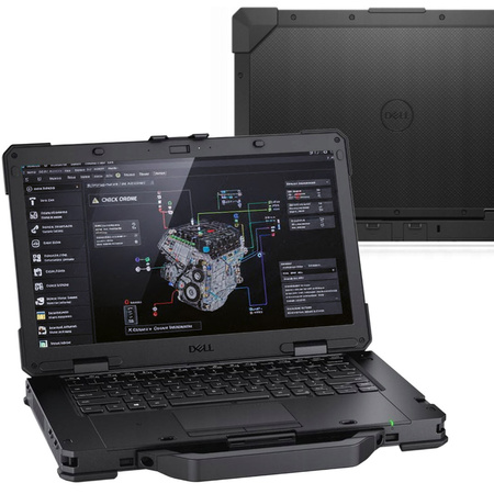 PANCERNY Laptop Dell 5430 Rugged i5-1135G7 32GB DDR4 SSD FHD W11P 14"