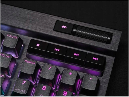 CORSAIR Klawiatura przewodowa K70 RGB Pro Black PBT Keycaps