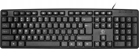 REBELTEC Klawiatura przewodowa USB UNO 1,8m