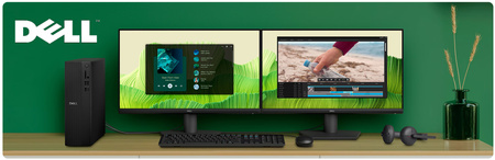 MEGA WYDAJNY KOMPUTER DELL SLIM ECS1250 SFF i5-14400 16GB 512SSD WiFi W11