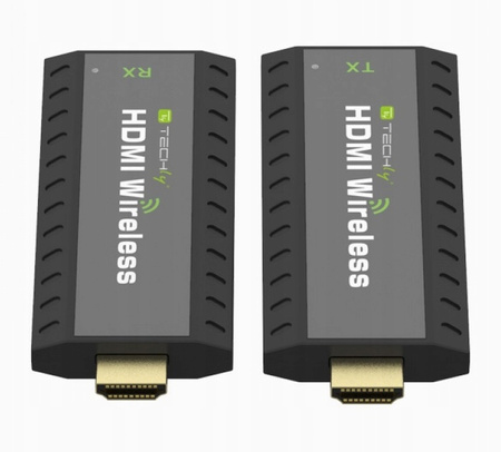 TECHLY Extender bezprzewodowy HDMI 1080p 60Hz, 5.8GHZ Mini