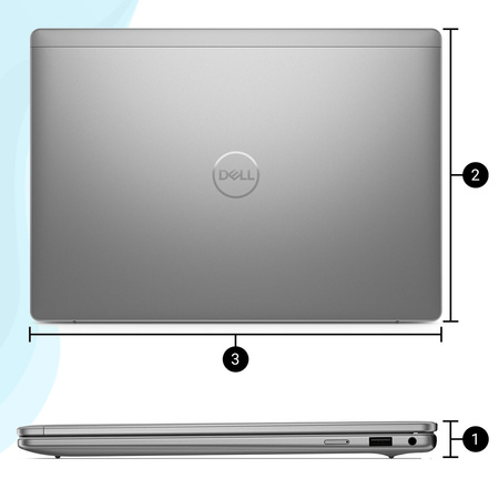 Dell Latitude 7455 Snapdragon X Elite X1P-64-100 16GB 512SSD TOUCH BLK W11P