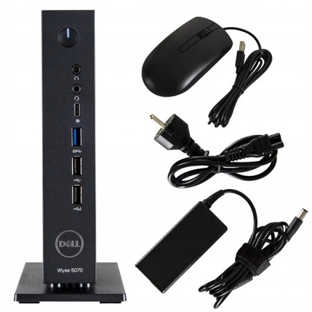 NOWY DELL WYSE 5070 MICRO J5005 8GB 64GB M.2 MODUŁ FSP + PODSTAWKA