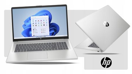 LIMITOWANY LAPTOP HP 17 i3-N305 8GB DDR4 1TB SSD HD+ BLK W11 17.3" SREBRNY