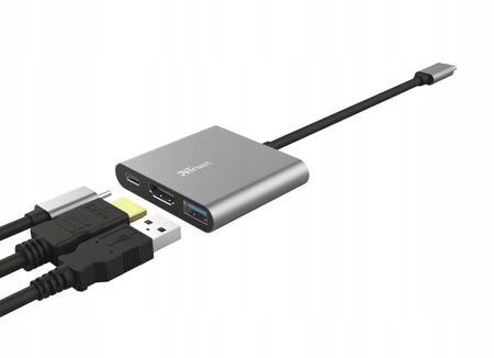 TRUST DALYX adapter USB C 3w1
