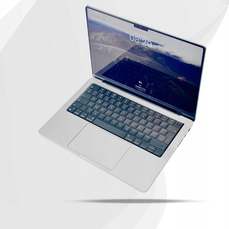 Laptop Apple Macbook Pro 14 M1 Pro 16GB 512SSD Retina MacOS SREBRNY